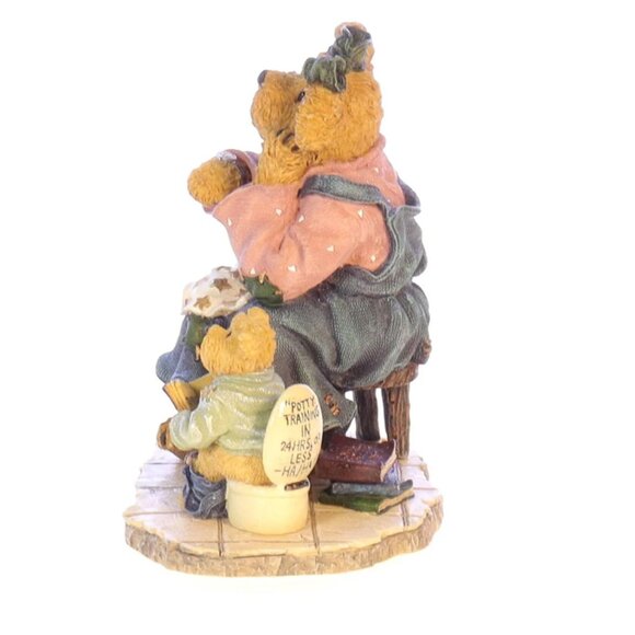 Boyds Bears & Friends Momma With Taylor Resin Figurine In Original Box - Picture 3 of 14